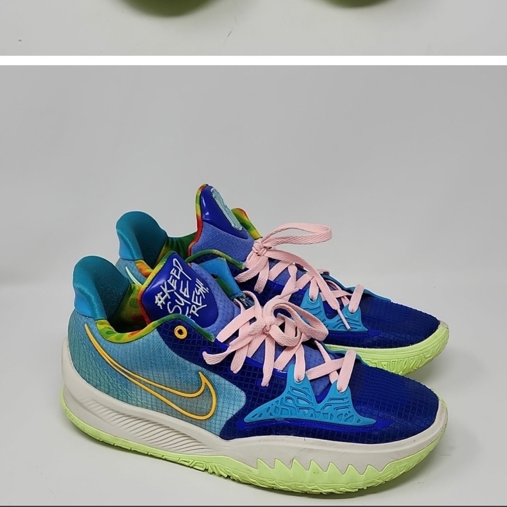 Nike Kyrie 4 Low Keep Sue Fresh Dynasty Multicolor Men's Sneakers Size 12